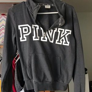 PINK Quarter Zip Pullover